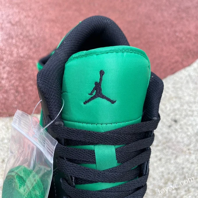 Air Jordan 1 Low 553558-065 Lucky Green Black