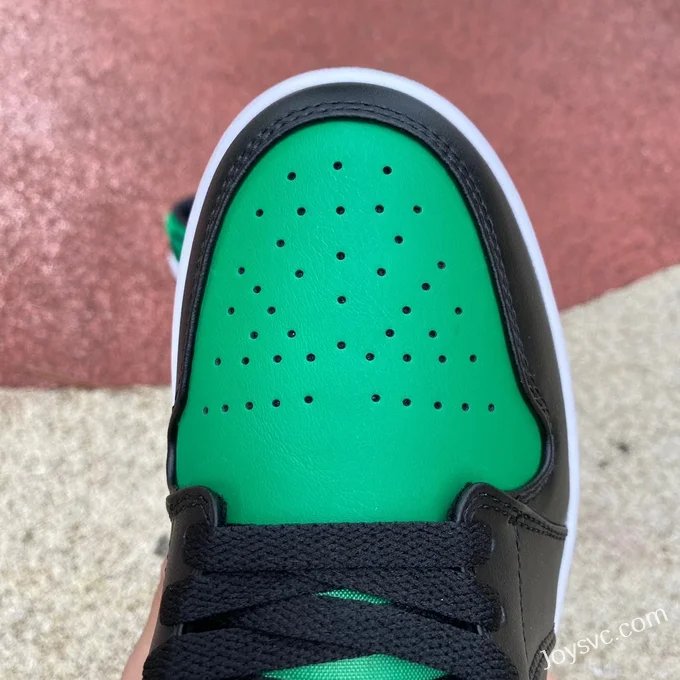 Air Jordan 1 Low 553558-065 Lucky Green Black