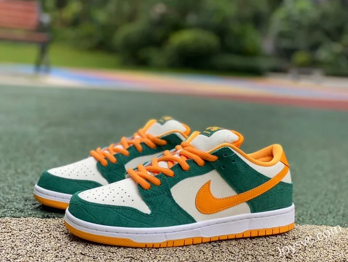 Nike SB Dunk Low Legion Pine White Green Orange 304292383