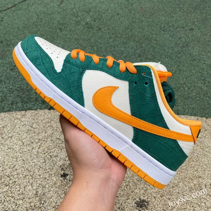 Nike SB Dunk Low Legion Pine White Green Orange 304292383