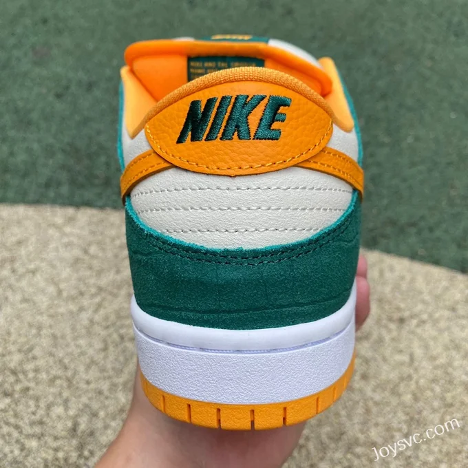 Nike SB Dunk Low Legion Pine White Green Orange 304292383