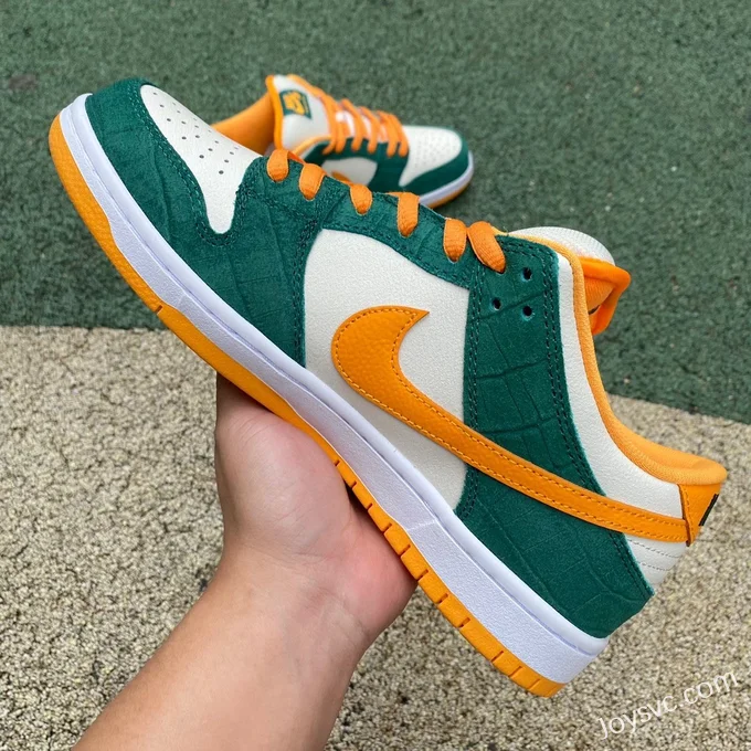 Nike SB Dunk Low Legion Pine White Green Orange 304292383