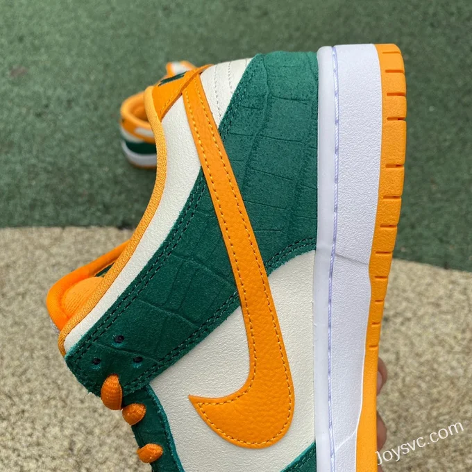 Nike SB Dunk Low Legion Pine White Green Orange 304292383