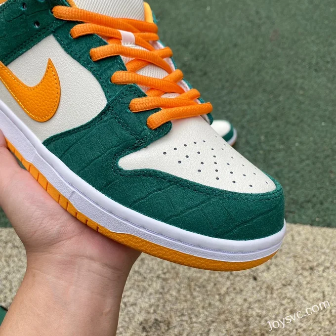 Nike SB Dunk Low Legion Pine White Green Orange 304292383