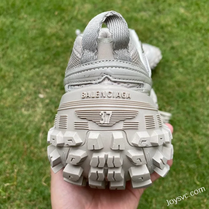 Balenciaga Tire Beige Grey Vintage Dad Shoes