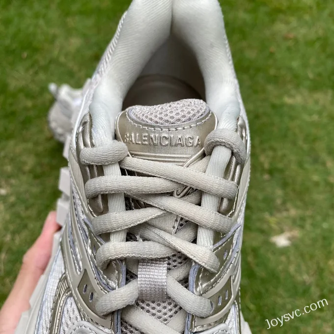 Balenciaga Tire Beige Grey Vintage Dad Shoes