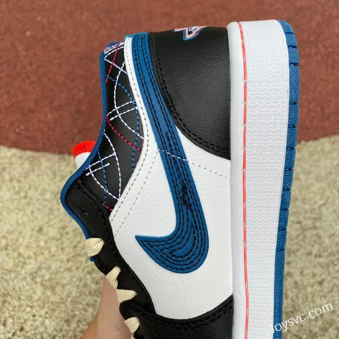 Air Jordan 1 Low FV3622141 Blue White Black Retro