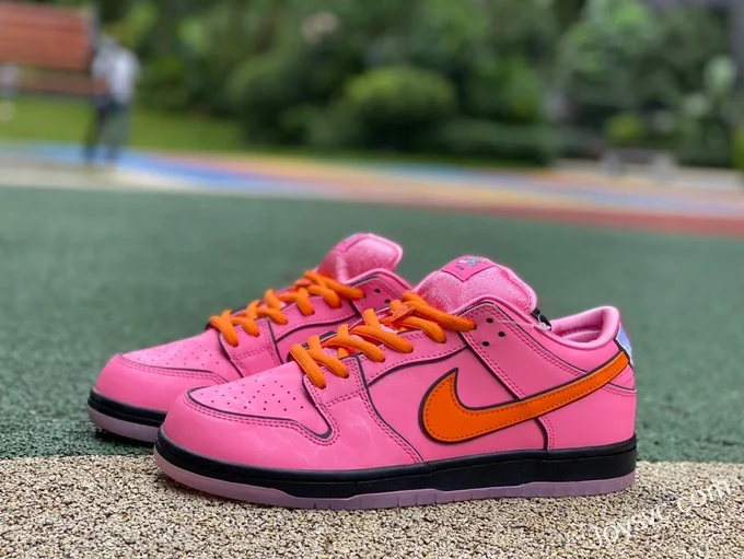 Powerpuff Girls x Nike SB Dunk Low Pink FD2631600