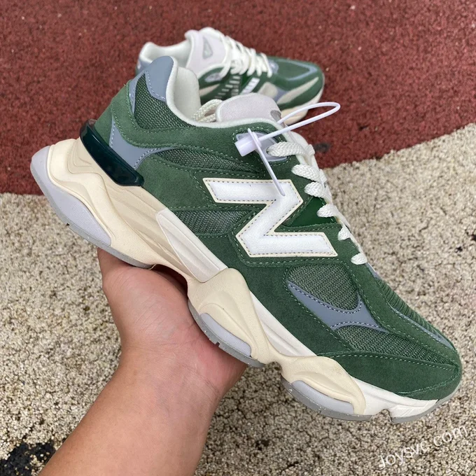 New Balance 9060 Green Grey Joe Freshgoods Retro Running Shoes U9060VNG