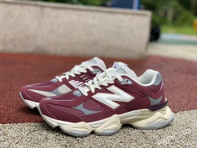 New Balance 9060 Wine Red Joe Freshgoods Retro Running Shoes U9060VNA