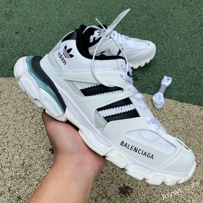 Balenciaga Adidas White Vintage Dad Shoes