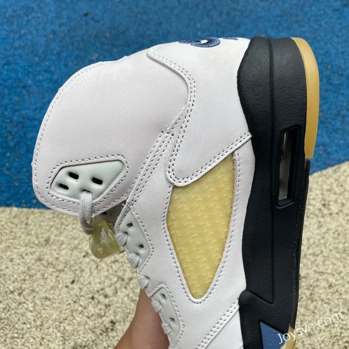 A Ma Maniere x Air Jordan 5 FZ5758-004 White Yellow