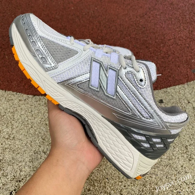 NB 1906 Silver White Orange New Balance 1906R Retro Running Shoes M1906RWM