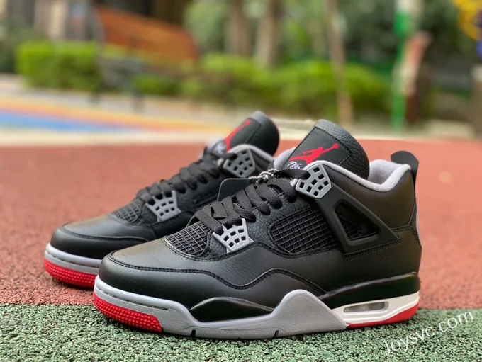 Air Jordan 4 Bred Reimagined FV5029-006 Black Red