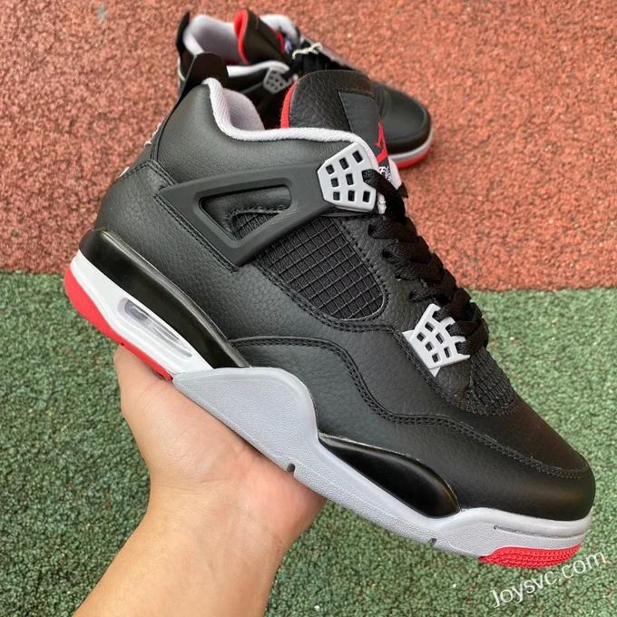 Air Jordan 4 Bred Reimagined FV5029-006 Black Red