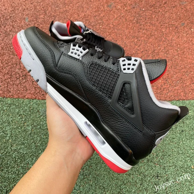 Air Jordan 4 Bred Reimagined FV5029-006 Black Red