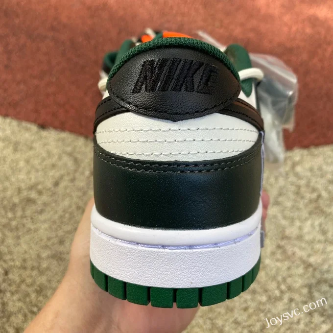 Nike Dunk Low Retro White Black Orange Green DD1391-300