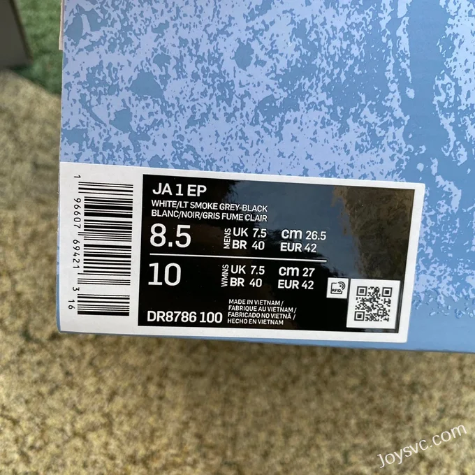 Nike Ja 1 EP Morant Grey Blue Black DR8785-100