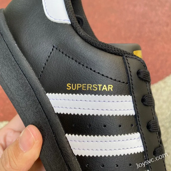 Adidas Superstar Gold Label Black Retro Sneakers EG4959