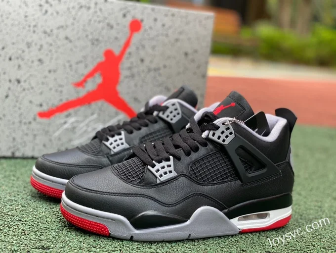 Air Jordan 4 Bred Reimagined FV5029-006 Black Red