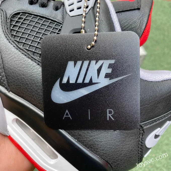 Air Jordan 4 Bred Reimagined FV5029-006 Black Red