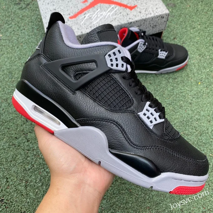 Air Jordan 4 Bred Reimagined FV5029-006 Black Red