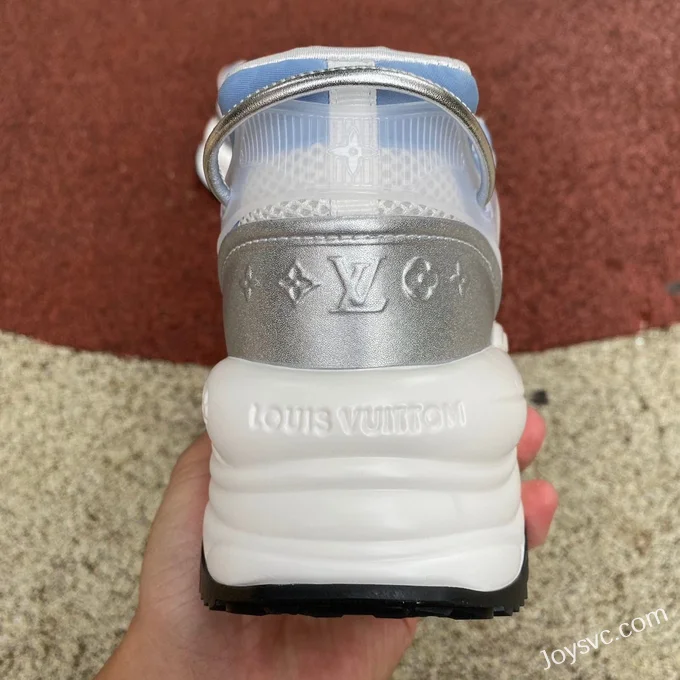 Louis Vuitton BUn 55 White Silver Blue