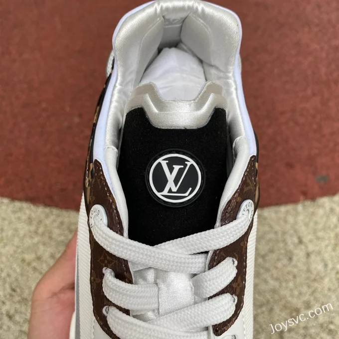 Louis Vuitton BUn 55 White Grey Brown