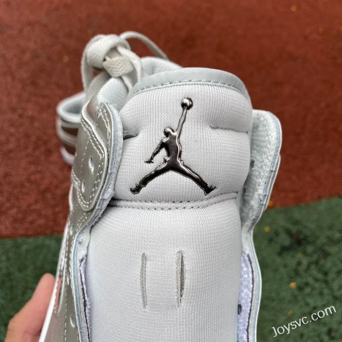 Air Jordan 1 Golf FD6815-001 Liquid Silver High-Top