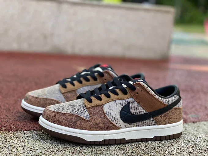 Nike Dunk Low CO.JP Brown Black Snake FJ5434-120