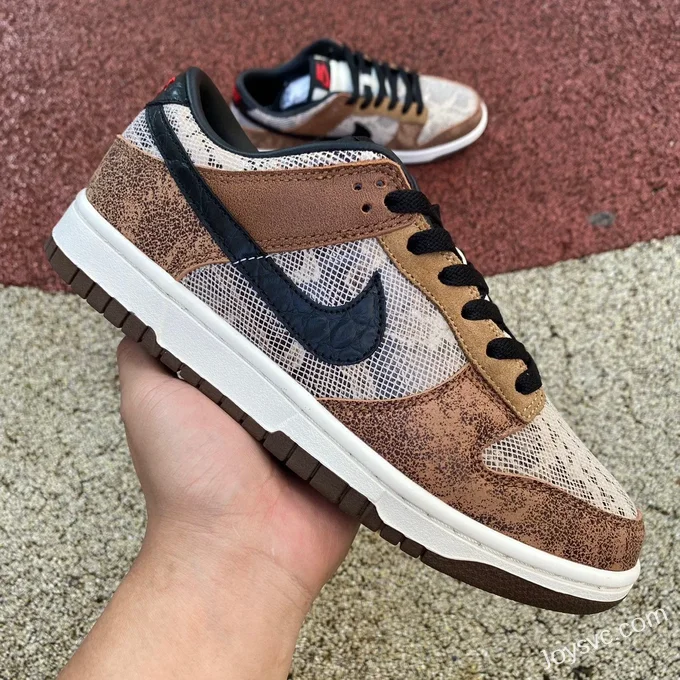 Nike Dunk Low CO.JP Brown Black Snake FJ5434-120