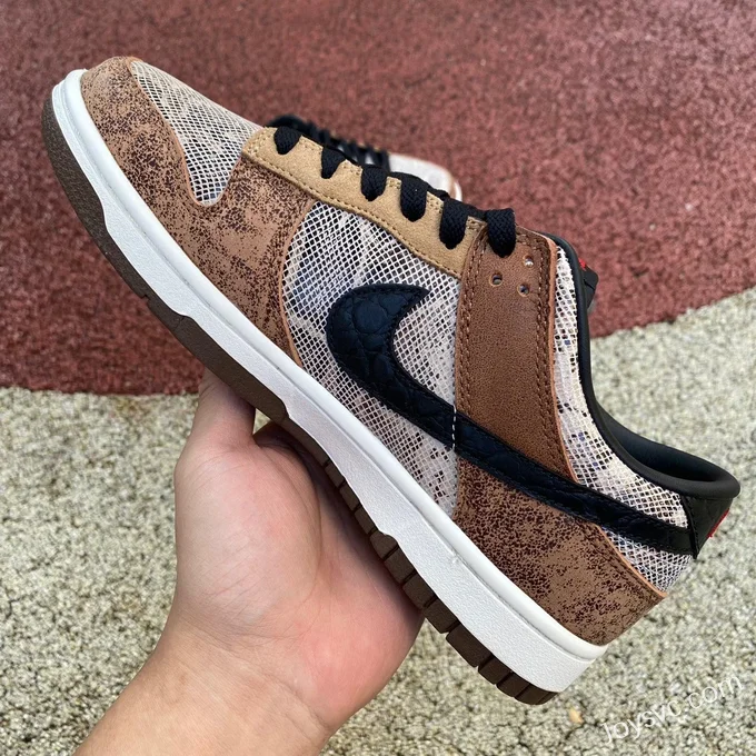 Nike Dunk Low CO.JP Brown Black Snake FJ5434-120