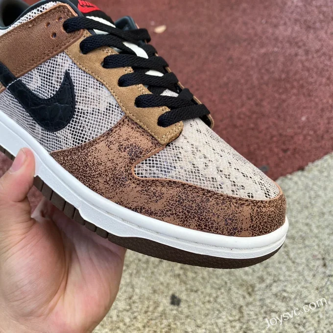 Nike Dunk Low CO.JP Brown Black Snake FJ5434-120