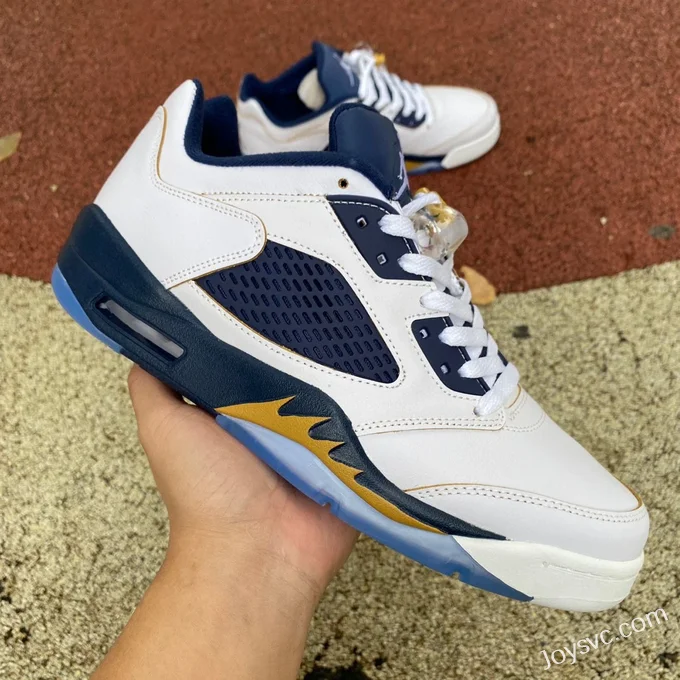 Air Jordan 5 Low 819171-135 White Blue