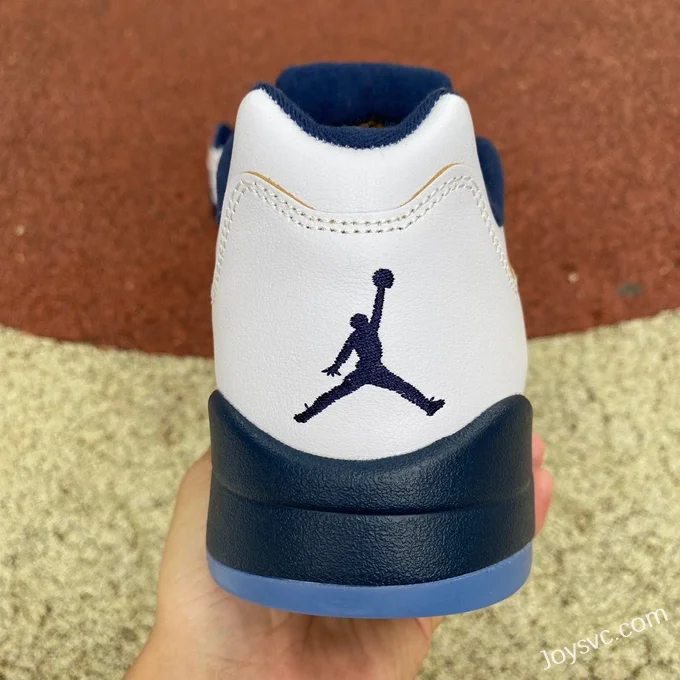 Air Jordan 5 Low 819171-135 White Blue