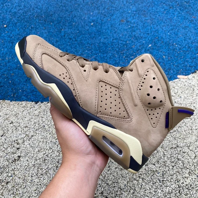 Air Jordan 6 WMNS Gore-Tex Brown Kelp Retro FD1643-300