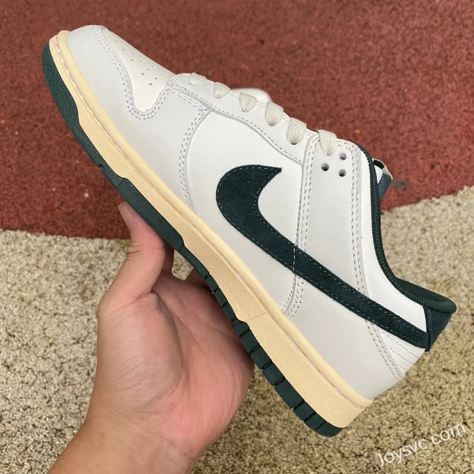 Nike Dunk Low White Green Distressed FQ8080-133