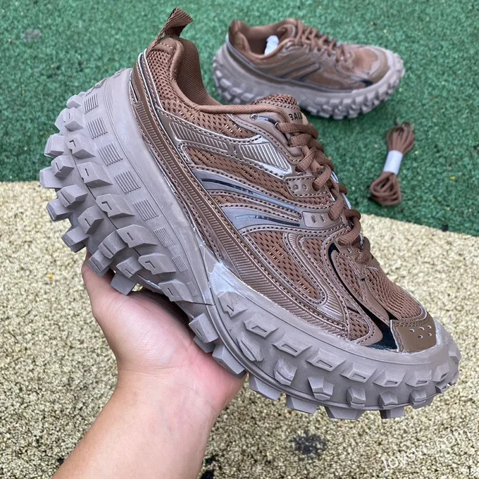 Balenciaga Defender Brown Sneakers