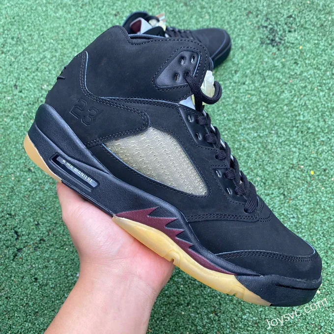 A Ma Maniere x Air Jordan 5 FD1330-001 Black Red