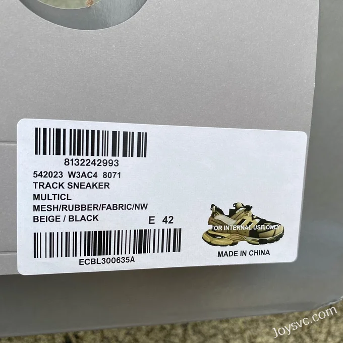 Balenciaga Triple S Khaki Sneakers