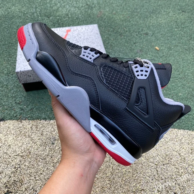 Air Jordan 4 Bred Reimagined FV5029-006 Black Red