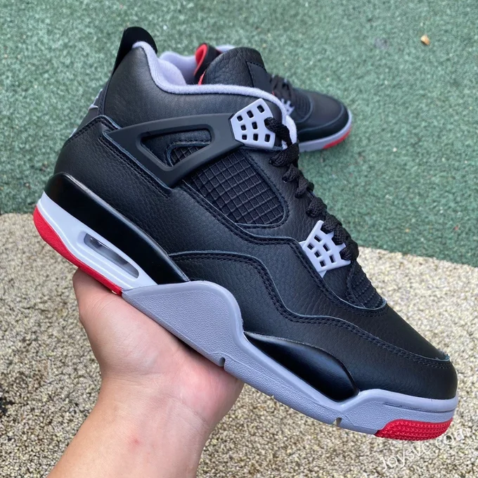 Air Jordan 4 Bred Reimagined FV5029-006 Black Red