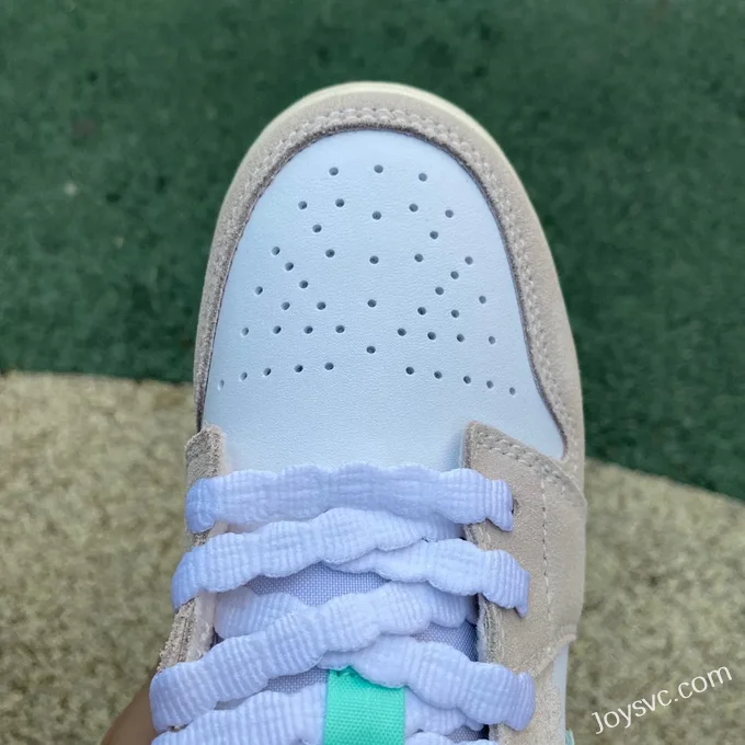 Air Jordan 1 DZ5356-800 White Pink Ice Cream Low-Top