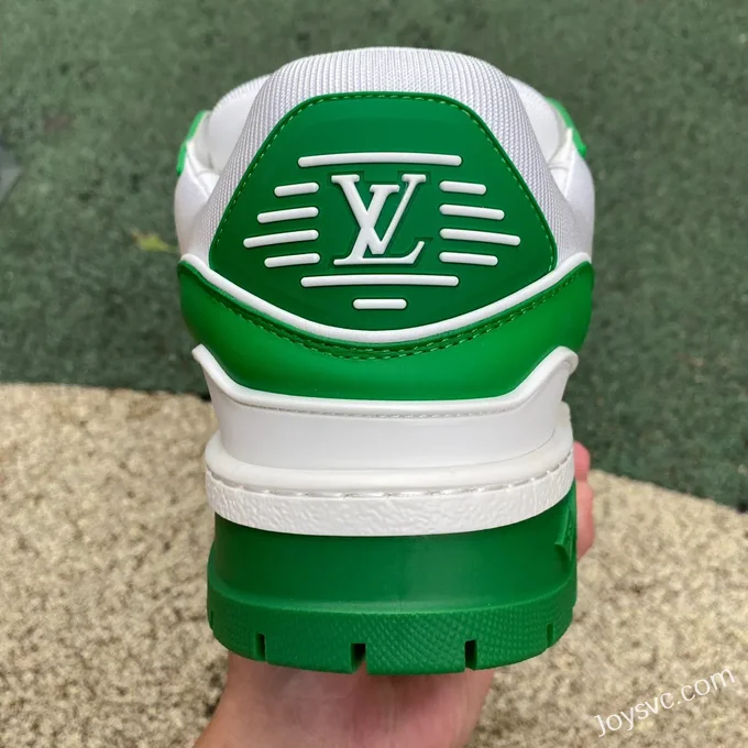 Louis Vuitton Trainer Maxi White Green Pure Version