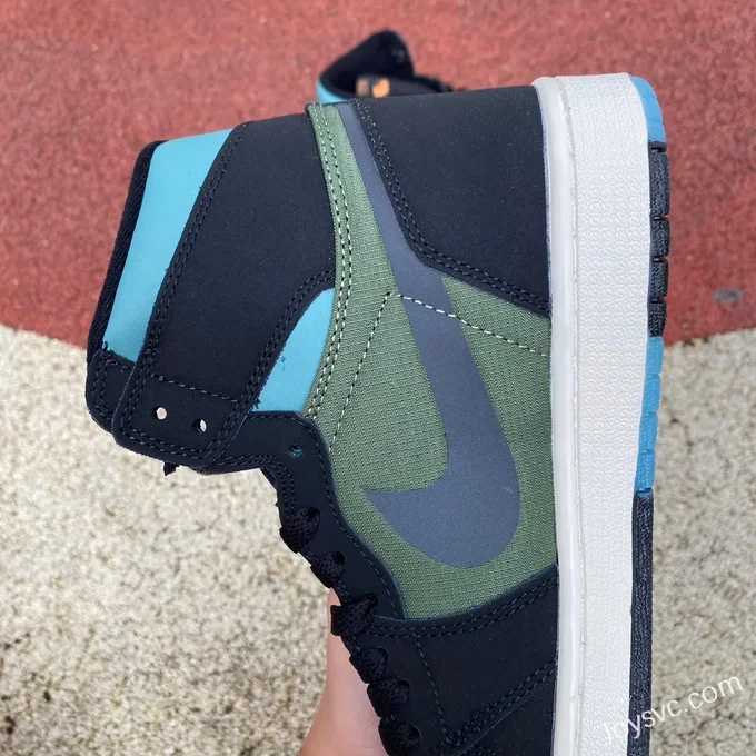 Air Jordan 1 High DB2889-003 Black Green Blue Gore-Tex Retro