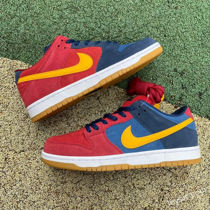 Nike SB Dunk Low Pro PRM Red Blue DJ0606-400