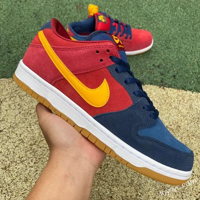 Nike SB Dunk Low Pro PRM Red Blue DJ0606-400