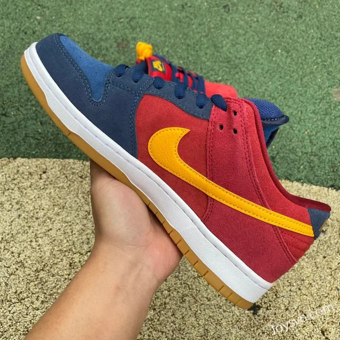 Nike SB Dunk Low Pro PRM Red Blue DJ0606-400