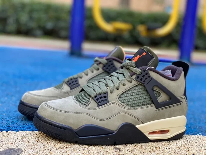 Air Jordan 4 Retro UNDFTD JBM351-M1 Green