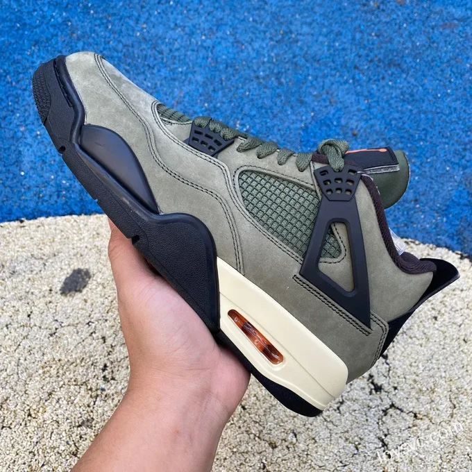 Air Jordan 4 Retro UNDFTD JBM351-M1 Green